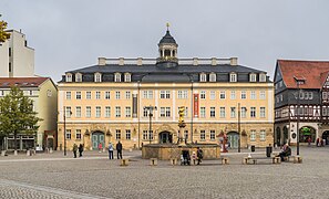 Palacio de la ciudad de Eisenach (1703-1756), obra de Gottfried Heinrich Krohne para residenza de Ernesto Augusto I de Sajonia-Weimar