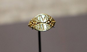 Bague d'Ingonde, épousée vers 516.