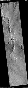 Channels, as seen by HiRISE under HiWish program