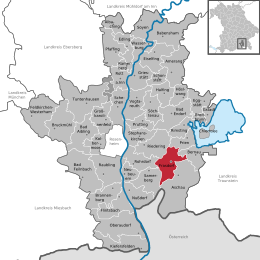 Frasdorf - Localizazion