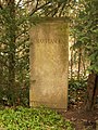 Tumba de Max Planck en el Cementerio de Gotinga.