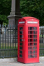 K6 Telephone Kiosk, Greenwich