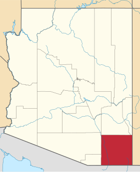 Localisation de Comté de CochiseCochise County