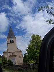 The church in Martailly-lès-Brancion