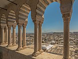 Vue de la médina de Tunis depuis le minaret de la mosquée Zitouna