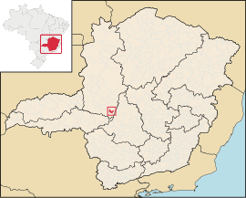 Localização de Matutina em Minas Gerais