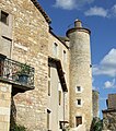 Château Beauregard, dans la tour : l'escalier.