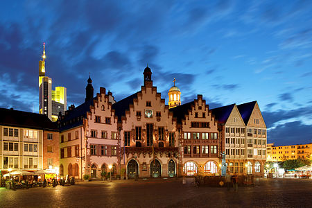 Römerberg in Frankfurt, Germany