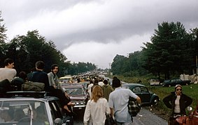 Rt 17B traffic heading toward the Woodstock Music and Art Fair. (4 of 4).jpg