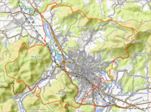 Carte topographique