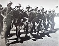 Military parade of the SPLA soldiers in 1980