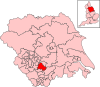 A small-to-medium-sized constituency in the north of the county.