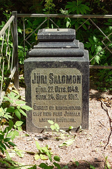 A historical grave at Zimititsy cemetery