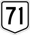 National route marker