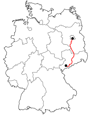 Verlauf der B 101