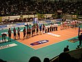 Cagliari-Piacenza, valida per il Campionato di Serie A1 di Volley 2005/2006