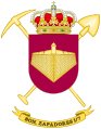 Coat of Arms of the 1st-7 Combat Engineer Battalion I/7 (BZAP-I/7)