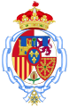 Coat of Arms as Duchess of Palma (2001-2015)