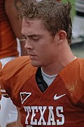 Colt McCoy sideline KSU-UT 2007 crop4.jpg