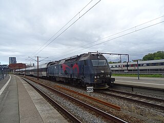 DSB ME 1529 at Østerport Station.