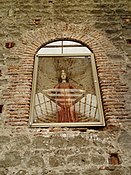 Retablo de Nuestra Señora de Gracia en el Altar Mayor de las Ruinas del Convento de la Concepción.