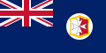 Maltská vlajka (1875–1898) Poměr stran: 1:2