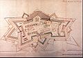 Plan du fort dressé par Vauban en 1692.