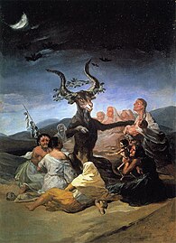 «Шабаш», картина Франсіско де Гої, 1797—1798 рр.