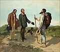 Die Begegnung – Bonjour, Monsieur Courbet (1854)