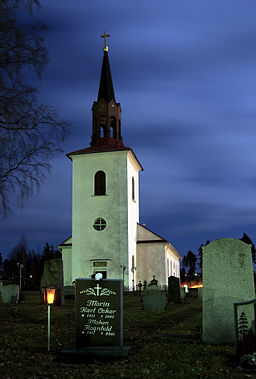 Häggenås kyrka i november 2009