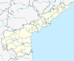 Тірупаті. Карта розташування: Андхра-Прадеш