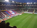 Tifo de l'ancien blason à d'Ornano (2009)