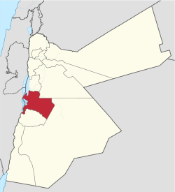 Karak Governorate within Jordan.