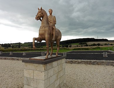 Waldgirmes Reiterstatue Römisches Forum