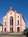 La synagogue de Lengnau (Argovie) (reconstruite en 1848).