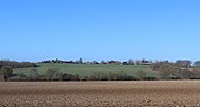 Vue panoramique depuis la route de Villeret.