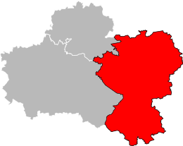 Arrondissement di Montargis – Localizzazione