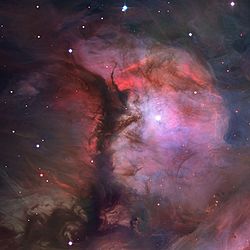 M43, צילום של טלסקופ החלל האבל