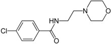 Moclobemide Structural Formulae.png