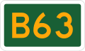 Alphanumeric route marker