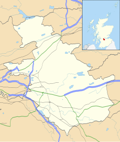 Shotts is located in North Lanarkshire