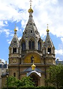 Catedral de Alejandro Nevski de París (1859-1861), de Roman Kouzmine e Ivan Strohm