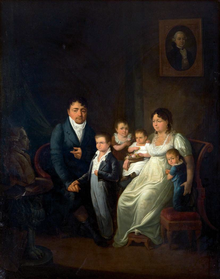 Egidius Mengelberg, portait de la famille de Weerth, 1812