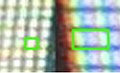 Retina-Display (links), 163ppi-Display (rechts)