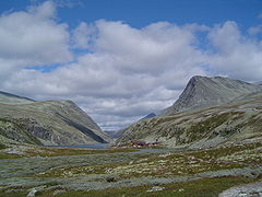 Mountain lodge in Rondane