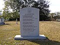 The Southern Dead monument in the McMillan Burial Ground