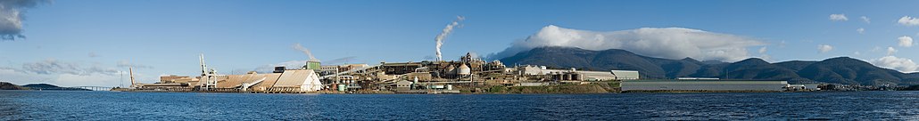 Zinc works, Lutana, Tasmania