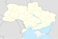 Ukraine location map with Crimea disputed