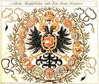 1605 me Habsburg Emperor ke Coats of arms