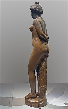 Femme au chignon d'Aristide Maillol (bronze).